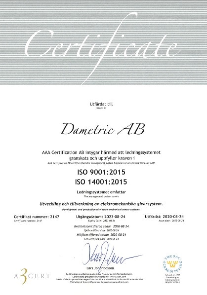 ISO-certifieringar
